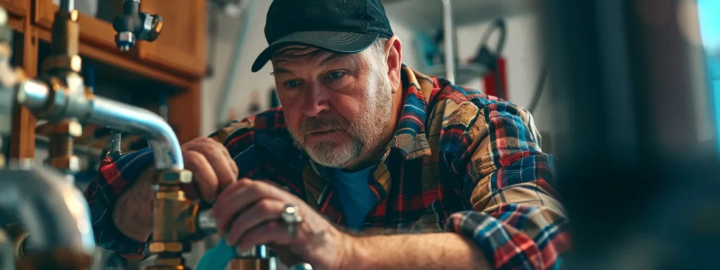 a skilled plumber confidently conducts a precise installation of high-quality pipes in a brightly lit tacoma home, showcasing essential tools while ensuring optimal system performance.