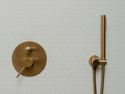Brass shower fixture