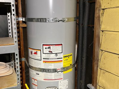 Water heater install